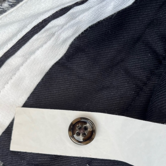 Zara Black And White Checkered Plaid Classic Regular Fit Trouser Pants - Picture 11 of 12